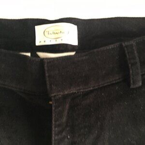 Talbots Black Velvet Women's Pants